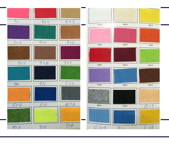 Non Woven Fabric Needle Puched Color Felt,Craft Felt Paper