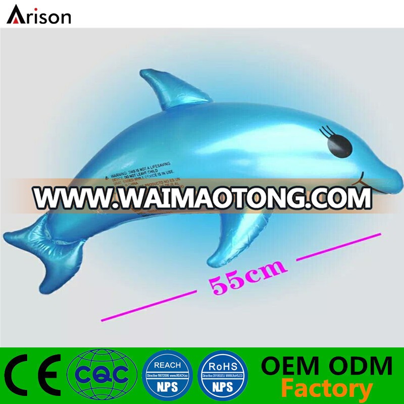 Inflatable floating fish inflatable dolphin model inflatable whale toy