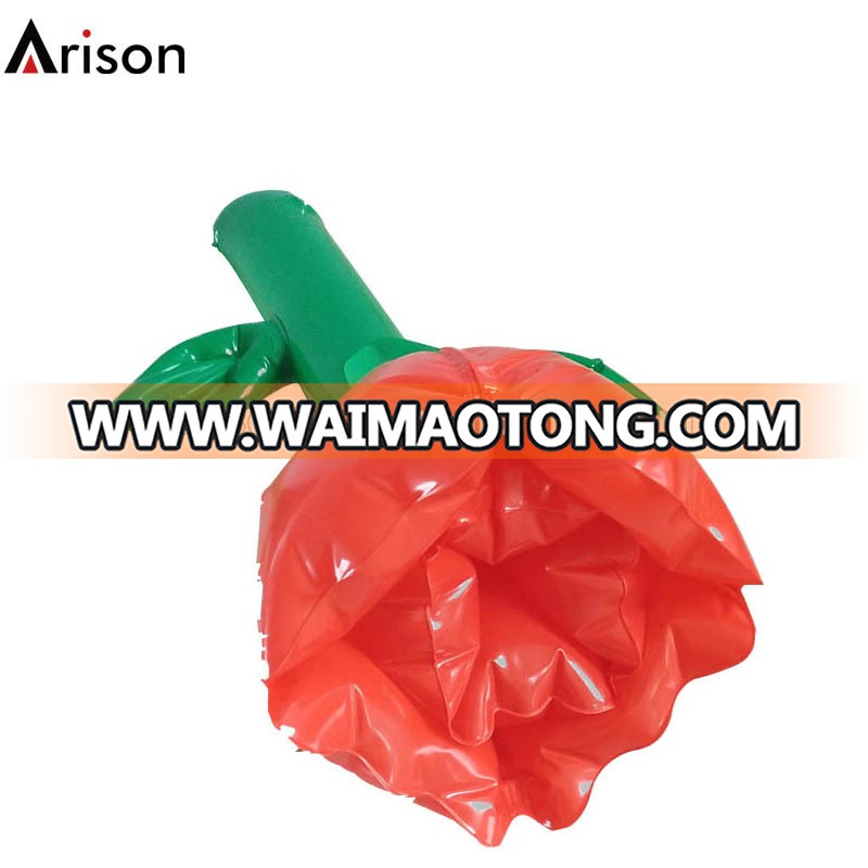 PVC inflatable rose flower modle potter