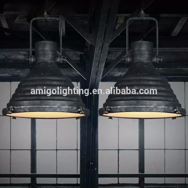 loft vintage Industrial hanging pendant light YP815 YP817 YP818 in chrome