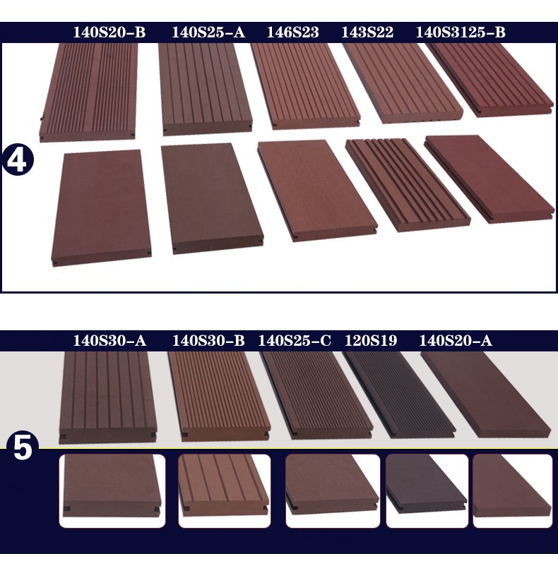 wpc decking flooring Wood-Plastic Composite Flooring wood plastic composite decking