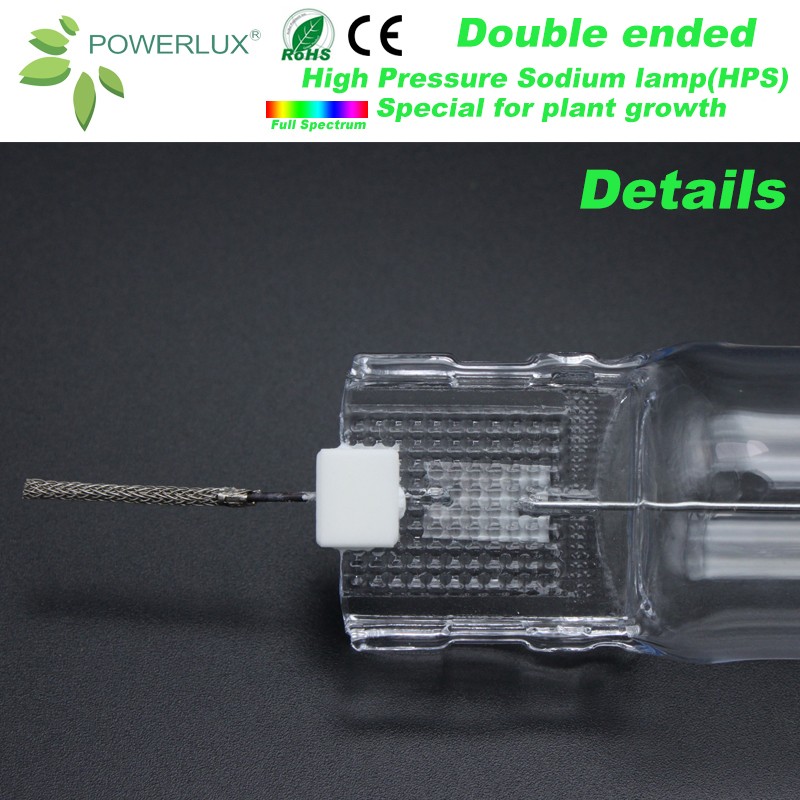 750W DE Double Ended High Pressure Sodium HPS Light Bulb Grow Plant Lamp