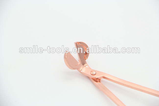 SmileTools Custom Candle Wick Trimmer Rose Gold