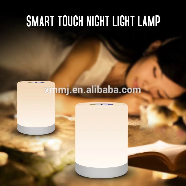 Bedside Battery multi color changing LED mini Sensor portable night light