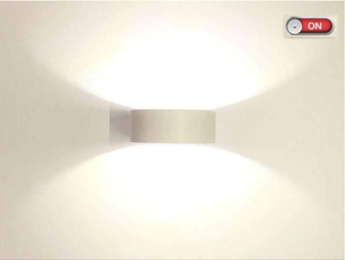 Decorative Modern LED Wall Lights 5W sconces round shape 3000K for bedroom hallway