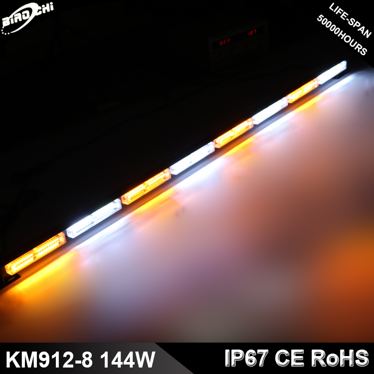 directly slim dustproof ajustable LED light bar with display controller for truck