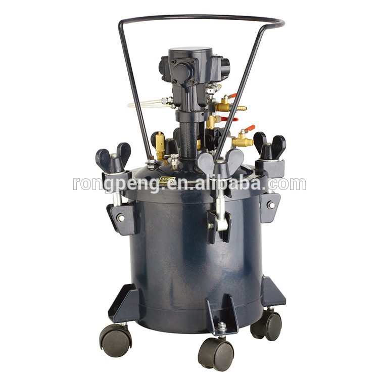 Ideal choice for both industrial and Professional Pressure pot  R8318A Paint tank Automatic Mixing with Spray Gun