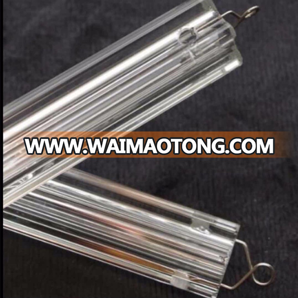 Wholesale decorative crystal glass rod parts for chandeliers lighting