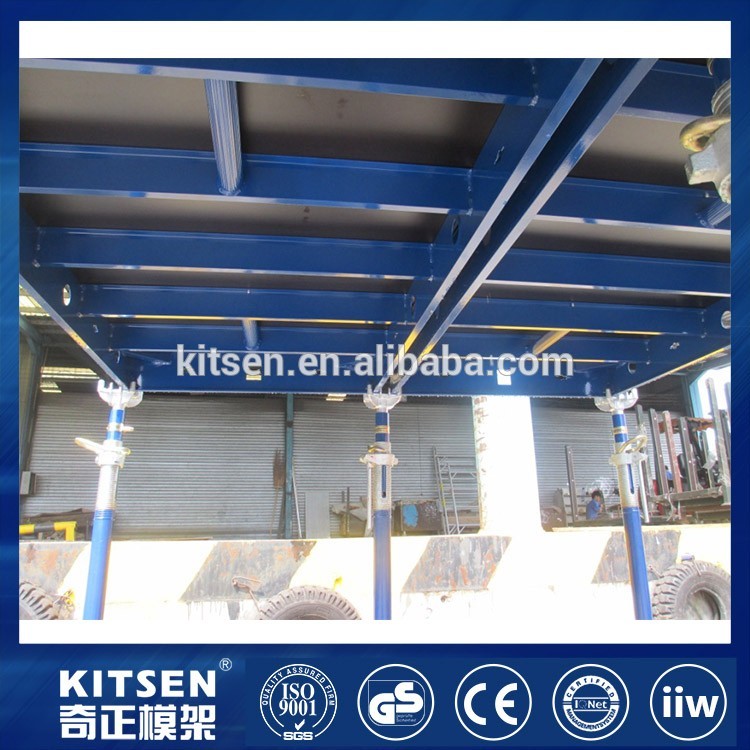 Simple and Easy to Clean Aluminum Panel Slab Formwork