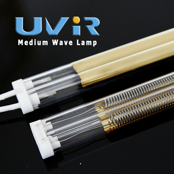 UVIR fast response medium wave IR lamp MANGX-FMW-B 415V 4200W for printing machines Grafix SHS MAN Roland 500