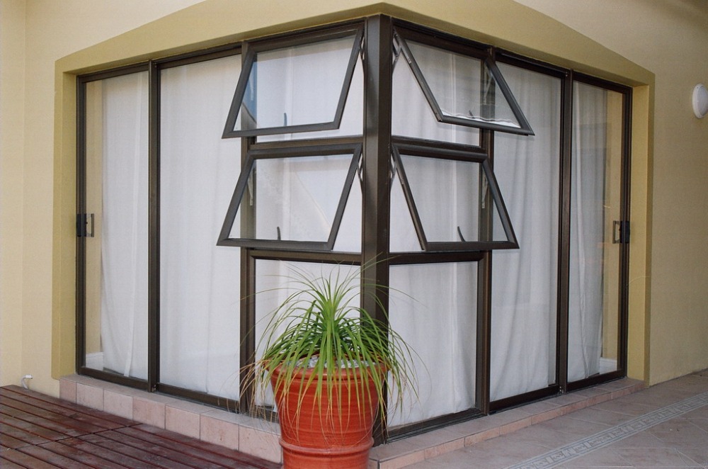 Aluminum Profile Frameless Sliding Folding Doors