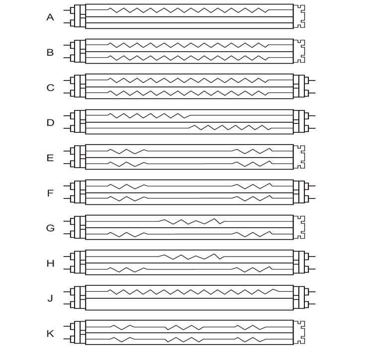 carbon fiber tube infrared heating lamp