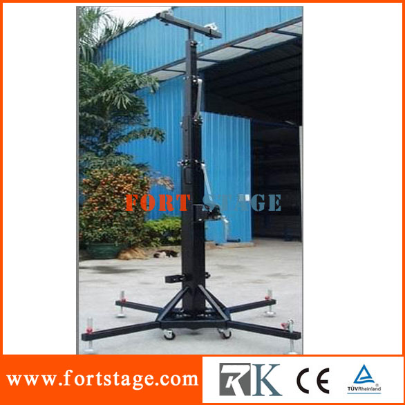 aluminum lifting truss tower china steel crank stand