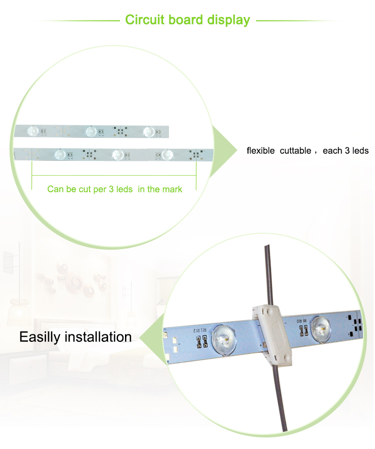 The best and cheapest custom SMD 3030 12V DC light home rigid led strip