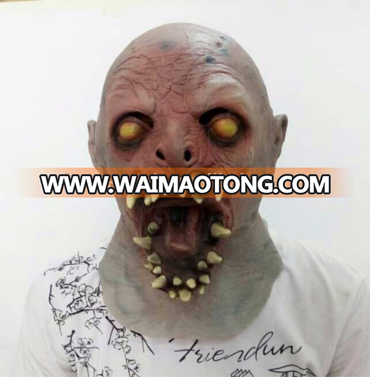 high quality popular devil custom halloween mask fancy dress halloween mask scary latex