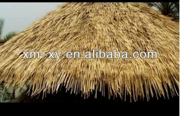 synthetic thatch tile with UV protection/fireproof/waterproof/20 years life time