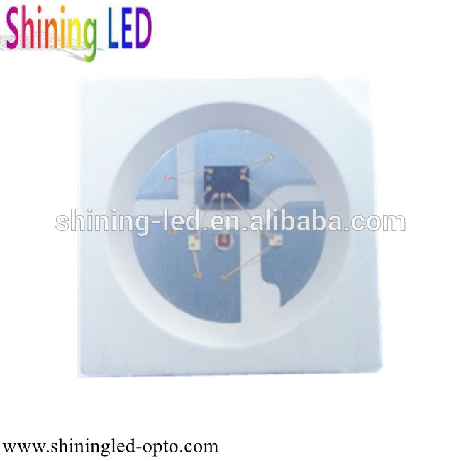 Built-in driver IC Point Control LED Lamp Beads Full Color Chip SK6812HV-4P/SK6813HV-09-6P 5050 RGB SMD LED DC 12V