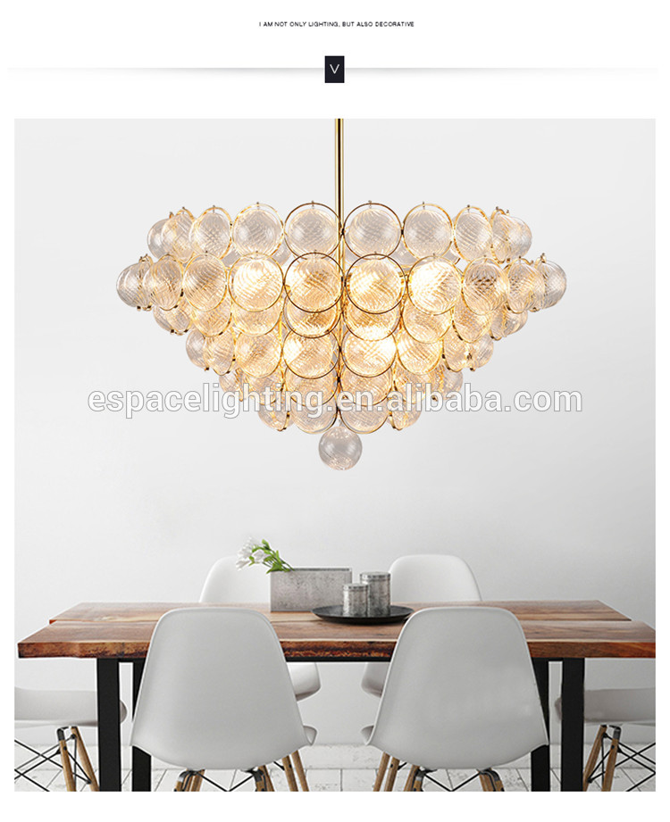 Nordic Simple Creative Glass Pendant Ceiling Light