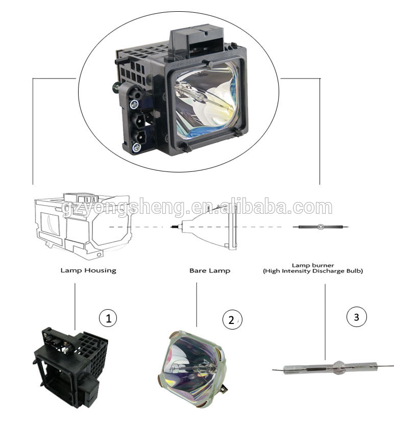 POA-LMP81 / 610-314-9127 Original Projector Lamp with Housing for PLC-XP56/PLC-XP56L