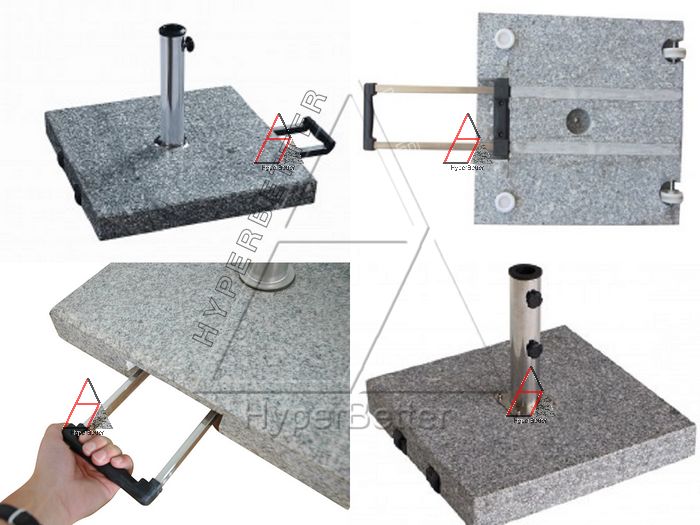 Outdoor cantilever patio umbrella base