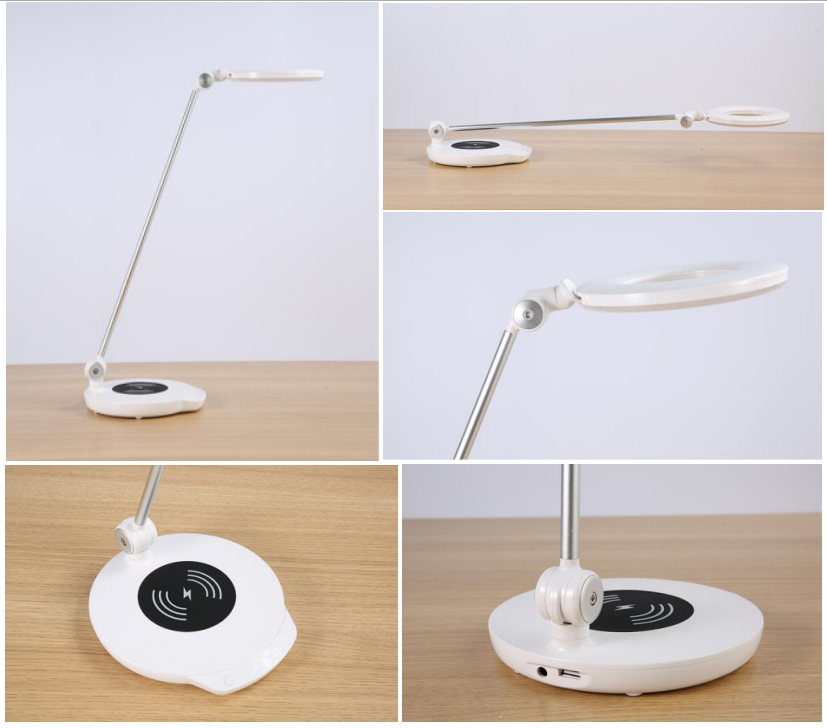 Table Lamp with USB Led Study Table Lamp Touch Switch Dimmable Reading Lamps