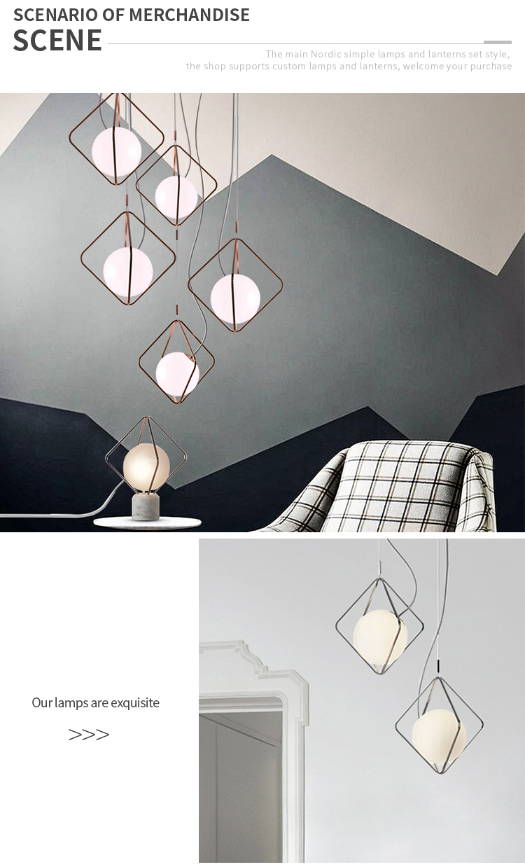 wholesale fixture led crystal glass prism chandelier lamp pendants