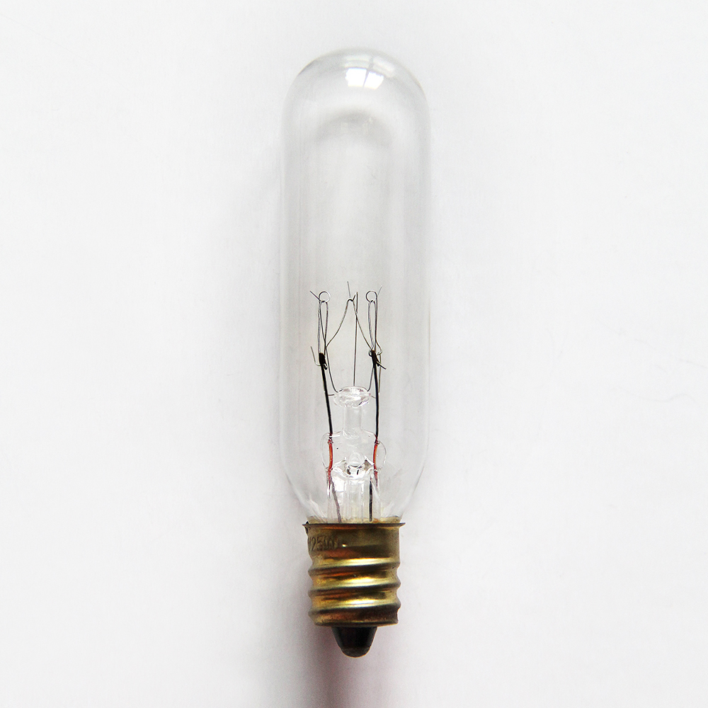 T16 15W E12 incandescent Edison style tubular shape oven bulbs for home