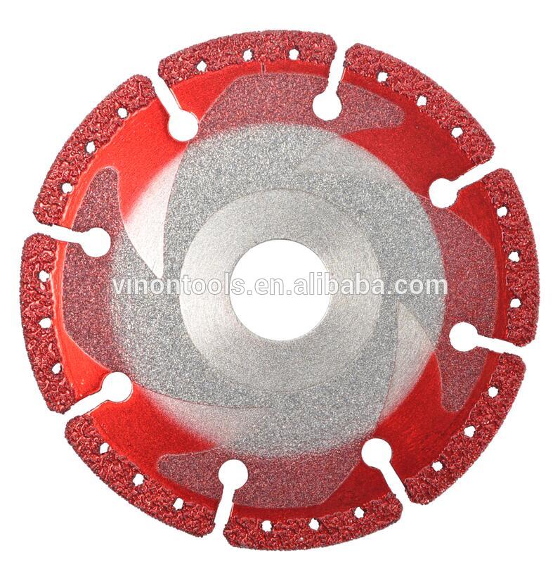 Turbo Segment Ultra Hard Materials Diamond Cutting Disc for Angle Grinder