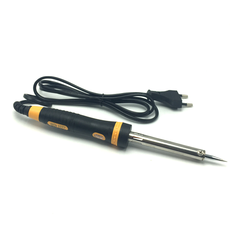 Portable adjustable temperature soldering iron goot