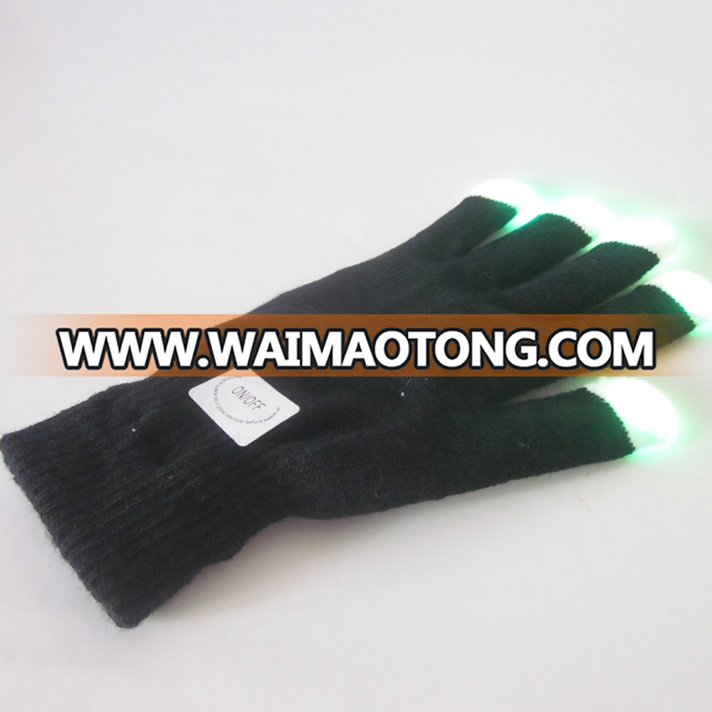 Party Decoration Flashing Finger Lighting Gloves