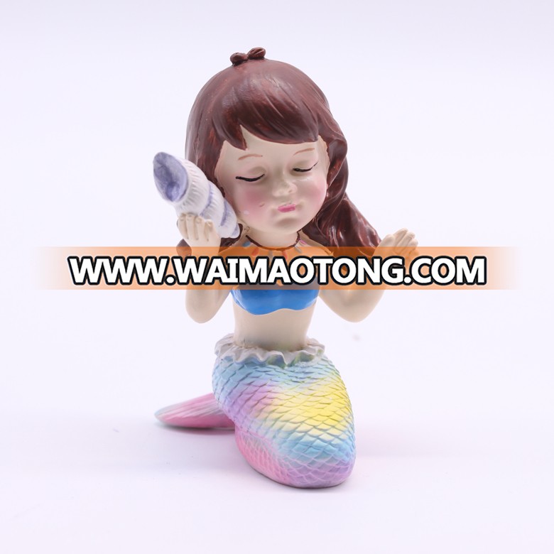 wholesale resin three little mermaids  statue for indoor decoration