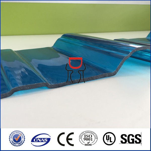 polycarbonate corrugated plastic roofing sheet price