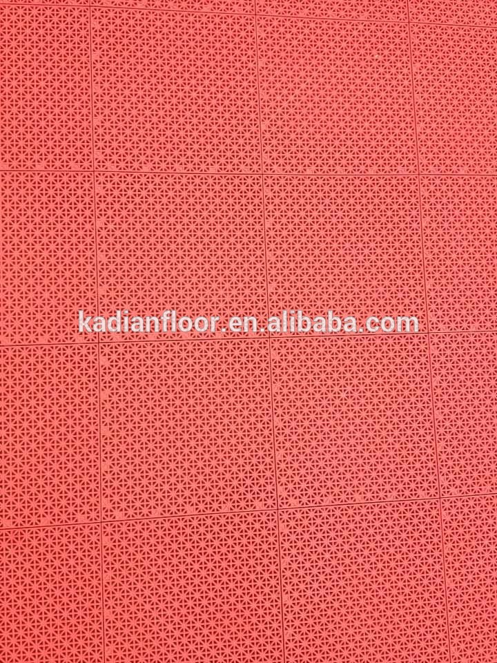 PP outdoor Interlocking Plastic Floor Tiles Sport tile Sport mat Sport flooring