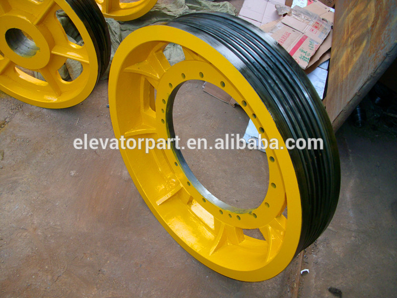 elevator traction wheel main sheave