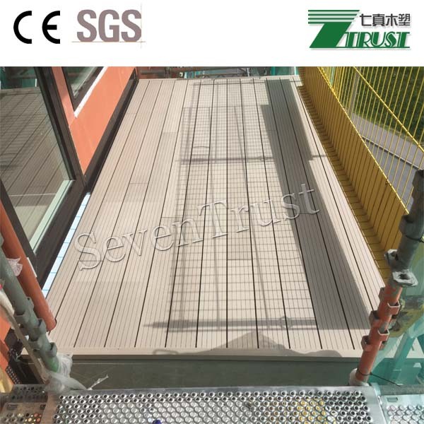 Cheap Composite Deck Boards Composite Decking Board/Outdoor Skirting Board(QZ-03B,135*25mm)