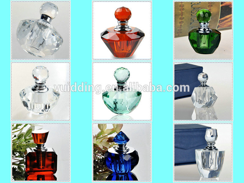 Blank Diamond Ball Perfume Bottle For Anniversary Souvenir