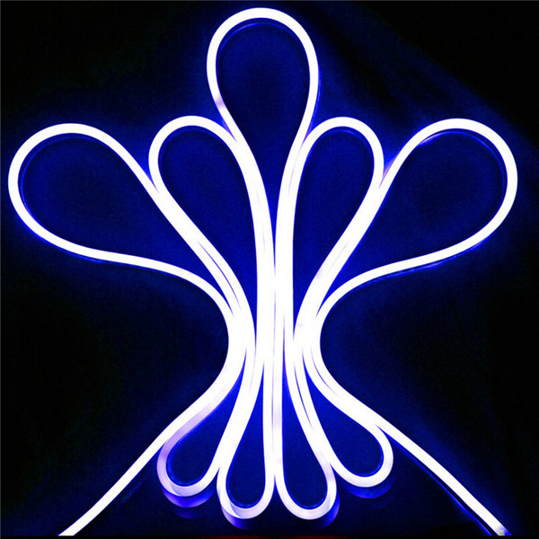 Outdoor Waterproof White LED Neon Rope Light