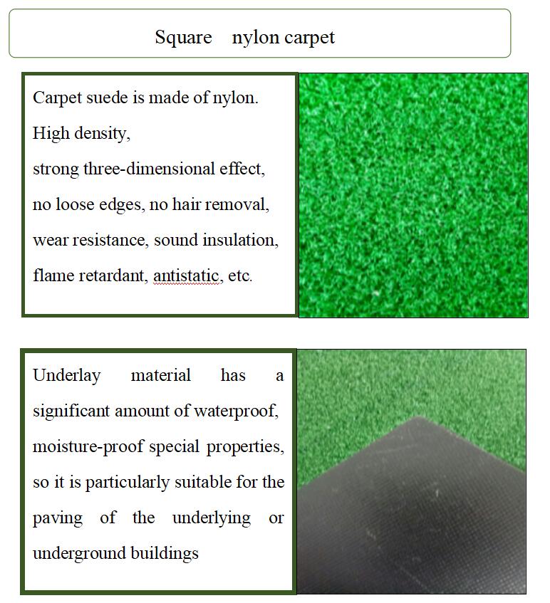 Carpet lawn antislip green plastic carpet / Home decoration artificial grass sports flooring for garden