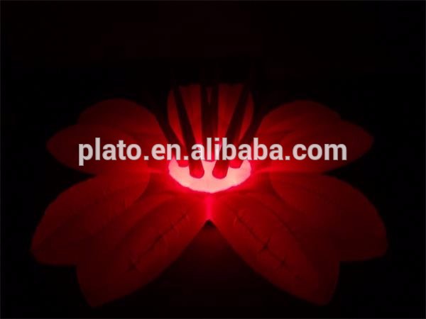 Advertising inflatable sun flower with colorful led for event decoration