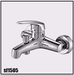 Automatic sensor faucet and above the sink water mixing valve