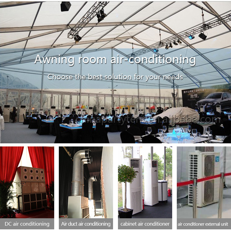 Exhibition Tent Aluminum Structure Tents PVC Roof Party Event Marquees