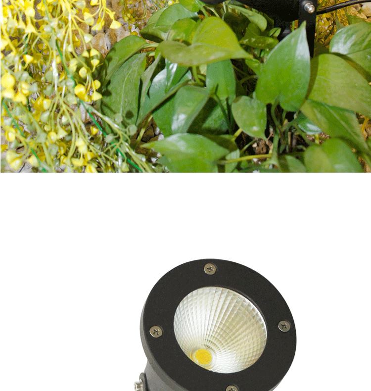 mb lighting led 3W 5W outdoor waterproof ground lawn projection lamp outdoor landscape lighting tree projection lamp