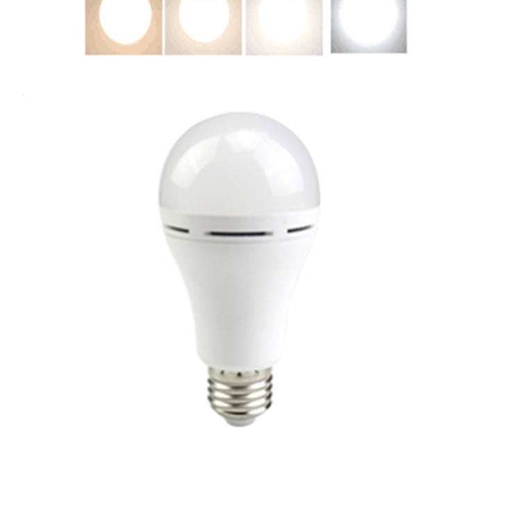 LED E27 Energy Saving Rechargeable Intelligent Light Bulb Lamp Emergency Lights Home