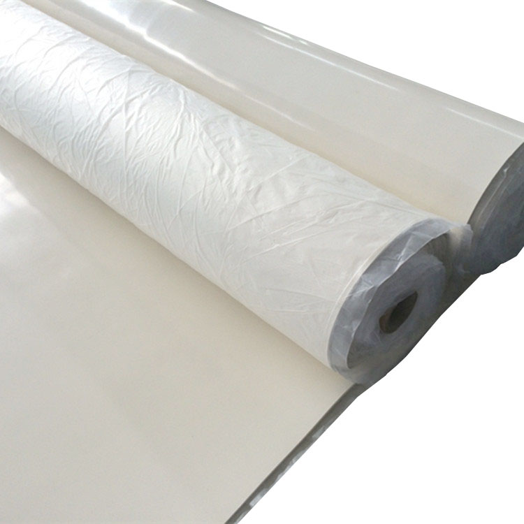 sbr material white rubber sheet roll