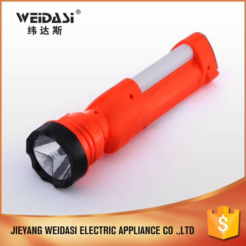 Factory Directly Sale Solar LED Flashlight Hand Crank Solar Torch