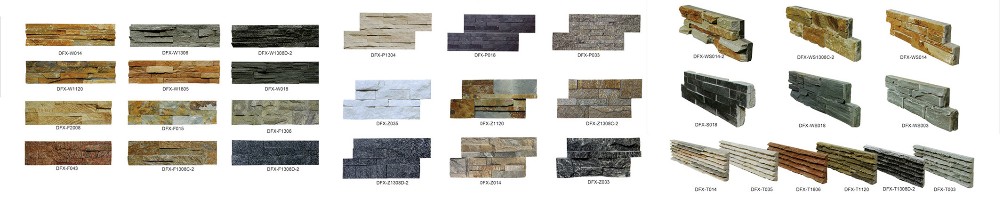 flexible natural thin veneer slate stone sheets