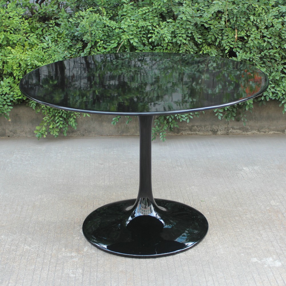 Fiberglass colorful modern round outdoor Teardrop Coffee Table