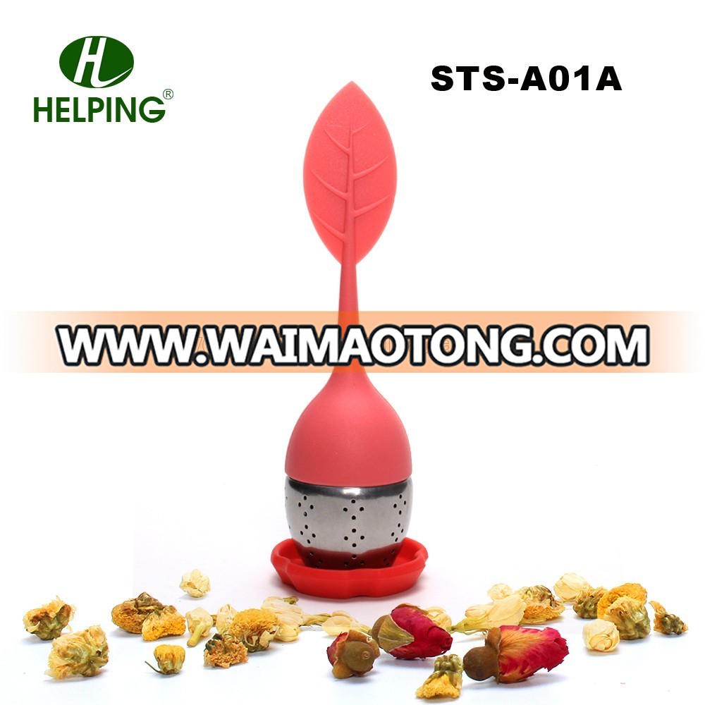 Wholesale Silicone Custom Tea Infuser and Stainless Steel Tea Filter Strainer,Tea Accessories