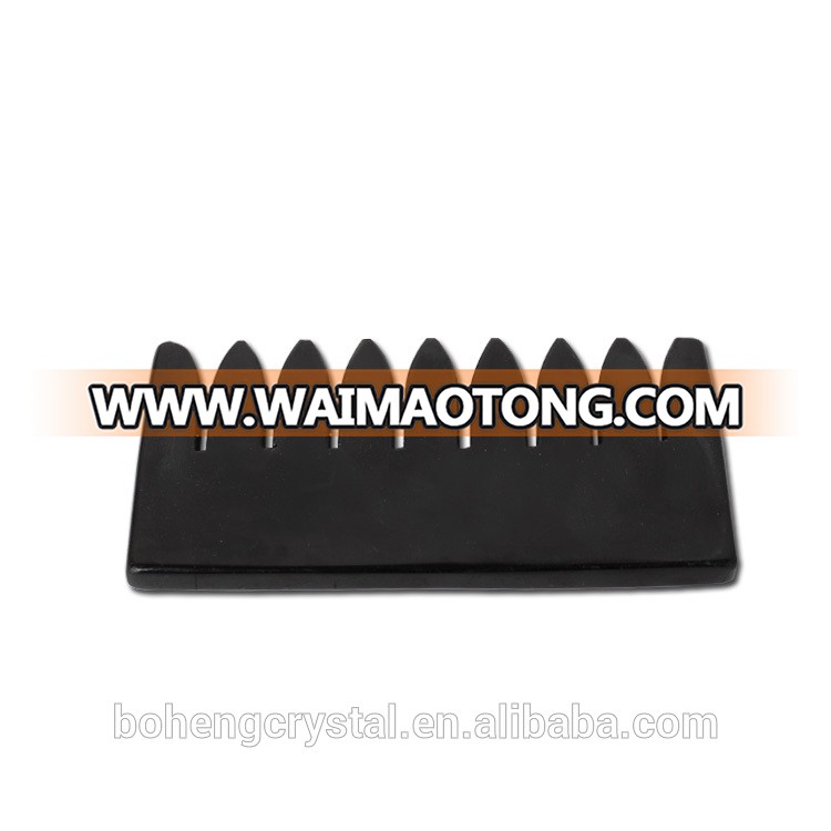 Crystal massage comb energy comb obsidian comb sale