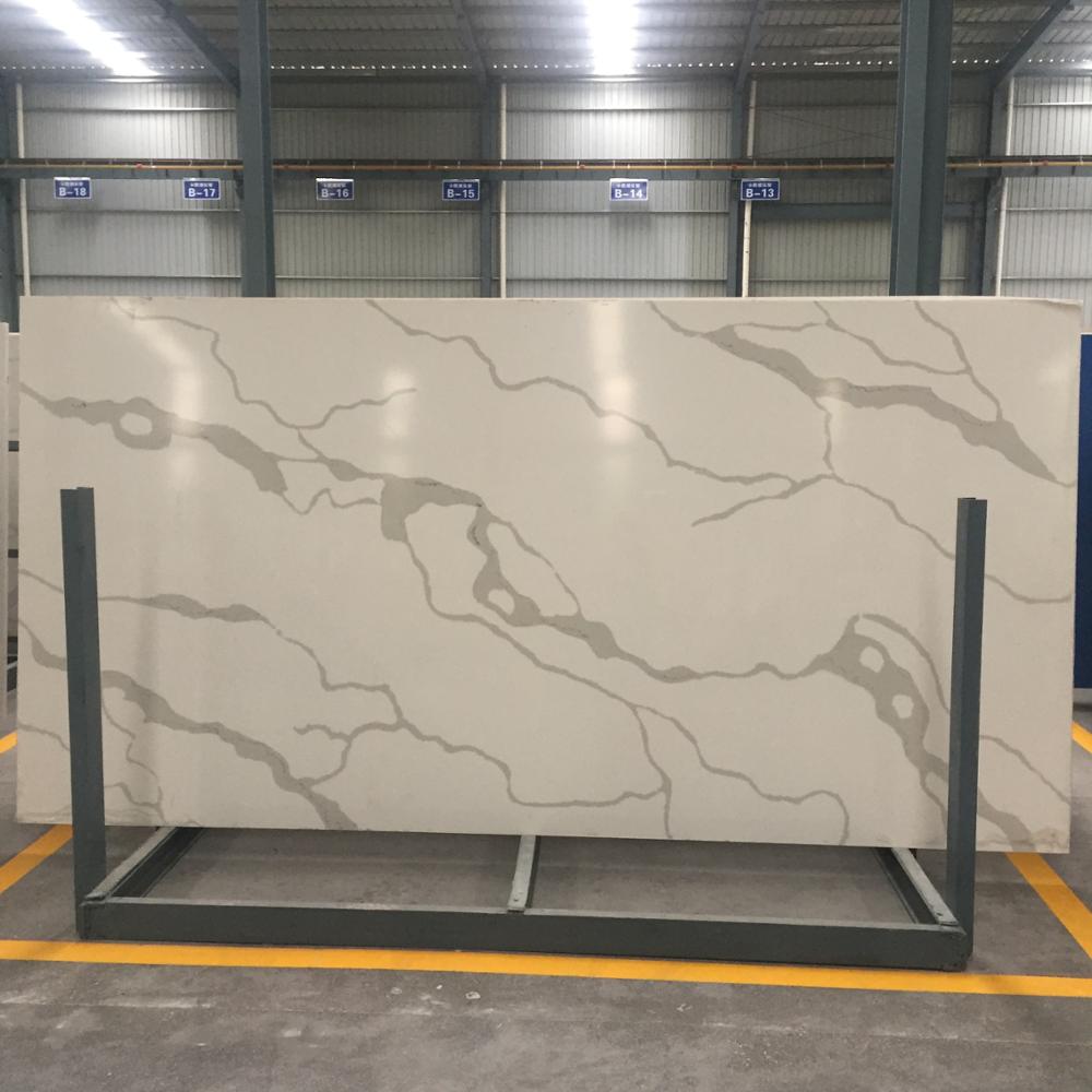 Aoli Stone Calacatta Artificial Quartz Stone Slab Factory